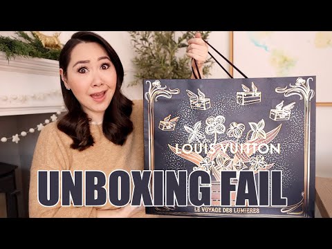 *TOTAL REGRET* My Louis Vuitton Unboxing FAIL + a Festive Outfit Haul!