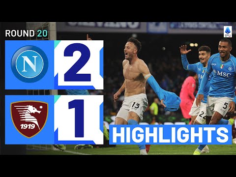NAPOLI-SALERNITANA 2-1 | HIGHLIGHTS | Late winner for the Champions! | Serie A 2023/24