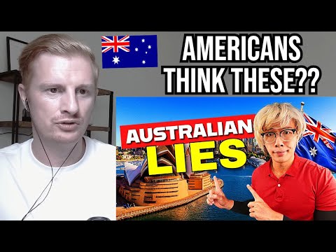 Reaction To 10 LIES America Told Me about Australia (As told by an American)