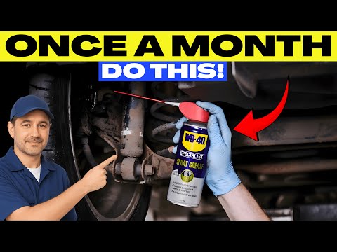DO THIS ONCE A MONTH Will Make Your Car's Suspension LAST FOREVER!
