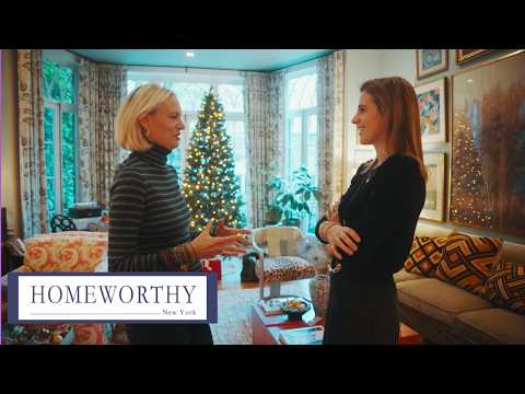 NYC CHRISTMAS HOME TOUR | Inside a Festive Upper East Side Townhouse