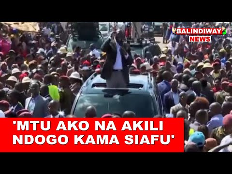 Fireworks as Pres Ruto laughs at Gachagua for endorsing Kalonzo for president 2027!🔥