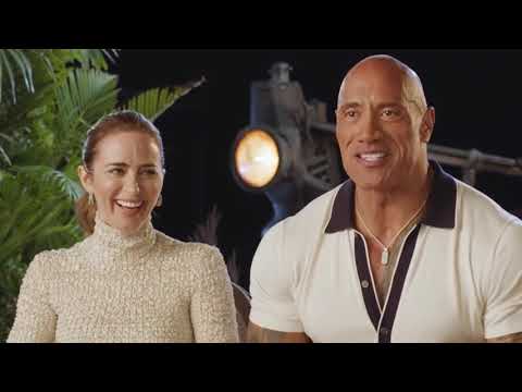Dwayne Johnson and Emily Blunt Funny Moments