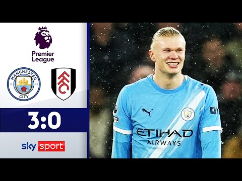 Was soll man noch sagen: Haaland trifft und trifft... | Manchester City - FC Fulham | Highlights