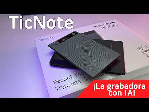 Mobvoi TicNote Review: la grabadora inteligente con IA que resume y organiza tus ideas 🤯