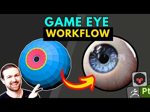 🦜 How To Make Next Gen Game Eyes in 10 Minutes