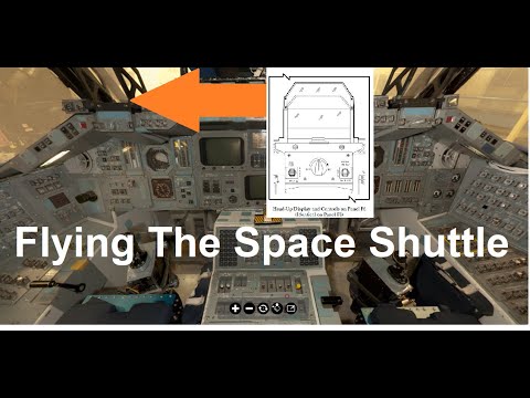 Inside the Space Shuttle Cockpit! HUD Brightness Switch