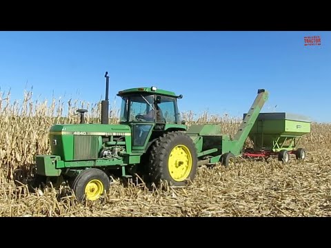 1970's CORN HARVEST and PLOWING