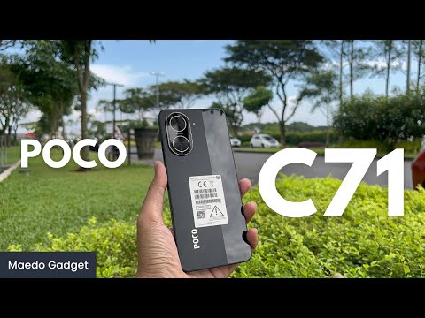 Poco C71 Review - Camera Test || Price 1,099,000