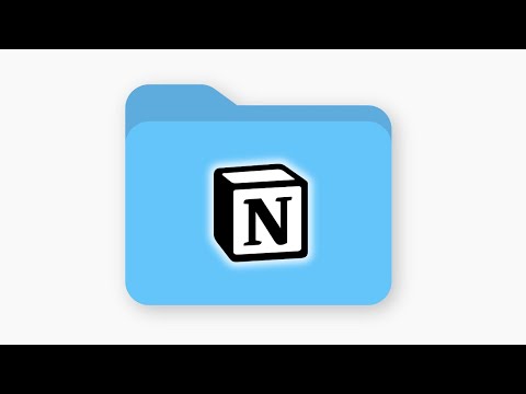 Notion Folders: How to Setup FOLDERS in Notion