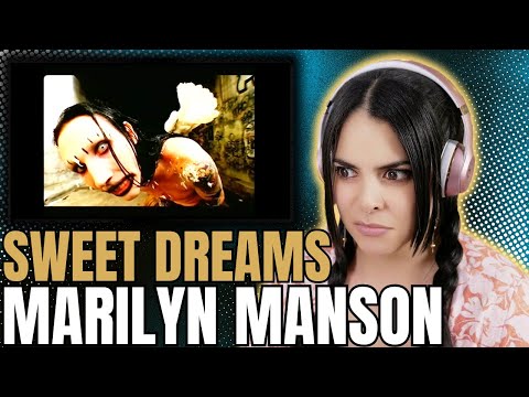 Marilyn Manson Sweet Dreams Reaction 👁️ | Unsettling in the Best Way