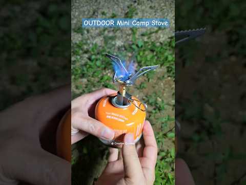 Outdoor  Minicamp Stove #stove #camper #outdoors #camping
