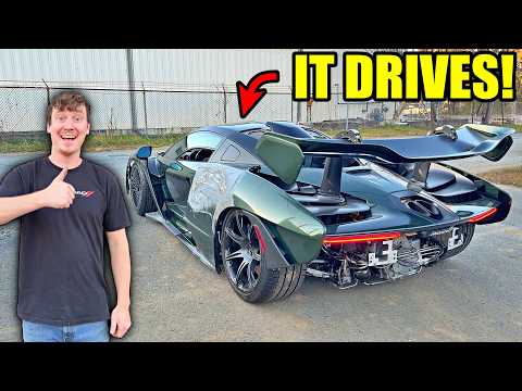 1 Year Later... The Wrecked Senna Finally Drives!!!