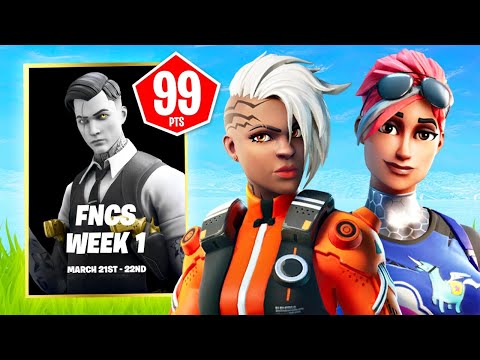 WE QUALIFIED!! Duo FNCS Tournament! (Fortnite Battle Royale)