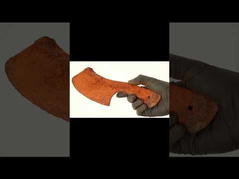 Restoration of a rusty cleaver
