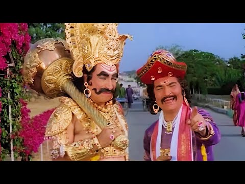 हिमके गोले खाने गये यमराज और चित्रगुप्त - कादर खान और असरानी का लोटपॉट कर देने वाली कॉमेडी सीन