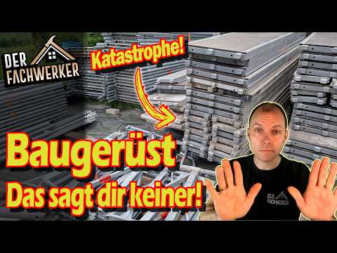 Warum du besser kein Baugerüst KAUFEN solltest!
