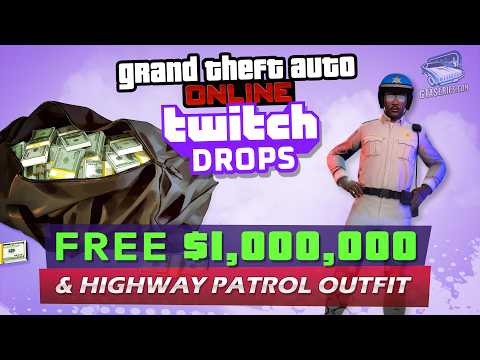 GTA Online Drops Live | Free $1,000,000 + Highway Patrol Outfit | No Commentary
