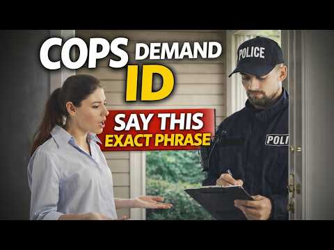 LAWYER: Police Demand ID at Your Door? The Exact Phrase To Use Today