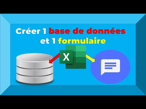Create an Excel database and data entry form