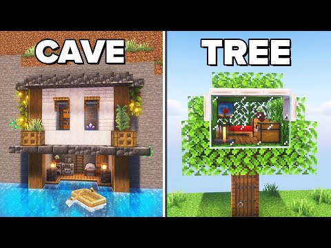 Minecraft: 3 Simple Starter Houses!