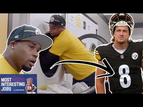 Steve Smith SR. Learns EVERYTHING about How to be an Equipment Manager | Most Interesting Jobs