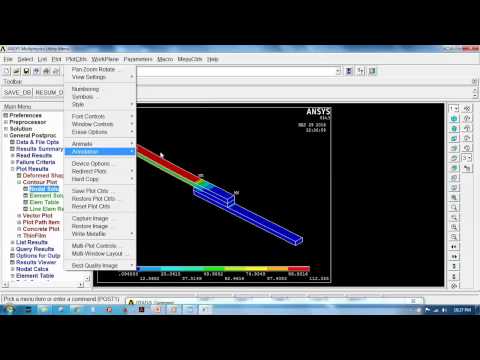How  to  solve  Adhesive  joint  in ANSYS APDL