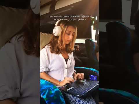 Block out distractions with binaural beats music! #brainfocus #brainwavemusic #concentrationboost