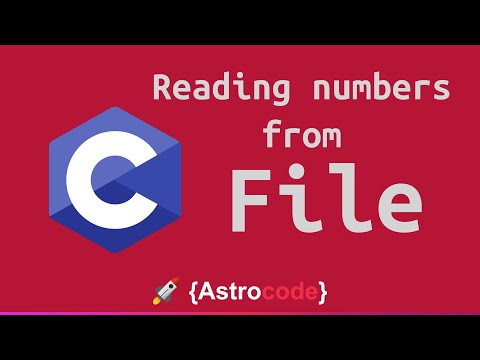Reading From files with C!