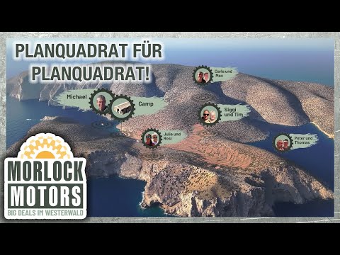Schatzsucherfrühstück und LOS! Planquadrat für Planquadrat auf SYRNA | Morlock Motors