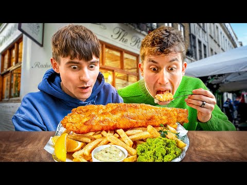 Brits try the best Fish and Chips in London