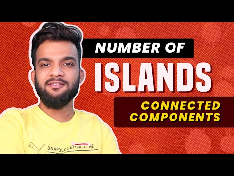 G-8. Number of Islands | Number of Connected Components in Matrix | C++ | Java