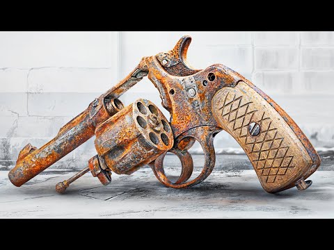 Smith&Wesson | Old Rusty Revolver Restoration