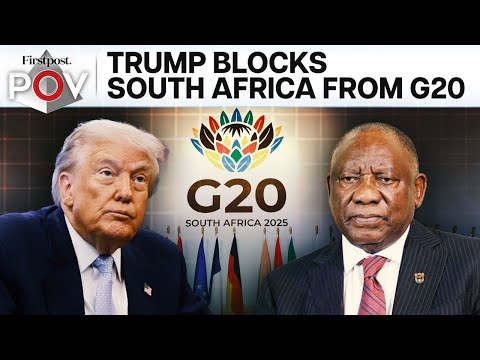 "Trump Playing Race Card" Against South Africa, Says Expert | Firstpost PoV | N18G