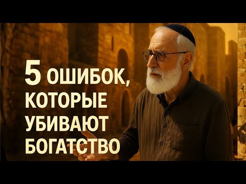 5 тихих ошибок, которые убивают богатство после 40 | Еврейская мудрость