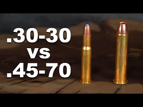 BEST Lever Action Cartridge - .30-30 vs .45-70