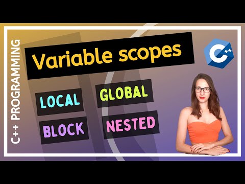 Variable scopes w\ examples (Local vs Global vs Block vs Nested)