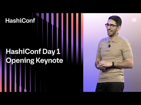 HashiConf Day 1 Opening Keynote