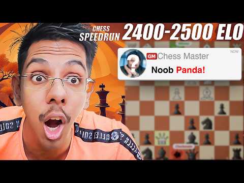 Chess Master CRUSHES me in 8 Moves | Chess Rating Climb 2400 to 2500 ELO