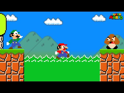 Mario Can Only Touch the Color GREEN in Super Mario Bros.