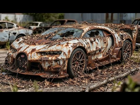 ASMR Car Restoration! Full Restoration of a Bugatti Vision Gran Turismo from Total Disrepair to New 