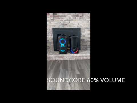 PB 110 vs Soundcore  Rave Party 3