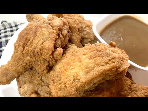 ANG SIKRETO SA MASARAP NA FRIED CHICKEN AT GRAVY | Jollibee Style Fried Chicken