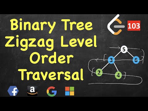 Binary Tree Zigzag Level Order Traversal | LeetCode 103 | C++