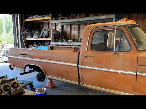FORD F100 RANGER | Bleeding the brakes & Test Drive