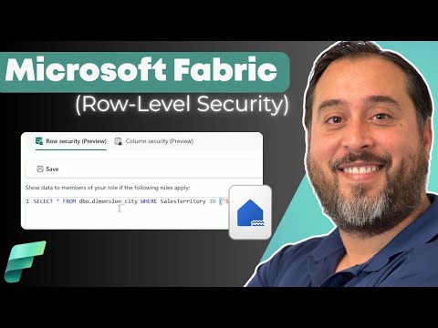 Introduction to OneLake Security in Fabric (Row, Column & Object Level Security)