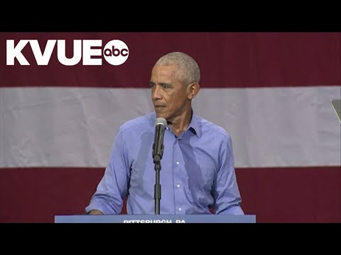 'Do you think he cares about you?' | Former President Obama speaks on Donald Trump during event
