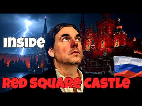 🇺🇸American WALKING TOUR in RUSSIA!🇷🇺A Red Castle in Moscow!?🚔🌖🗑️🏰⚡️