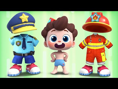 Put On Your Shoes Song | Head Shoulders Knees And Toes | Nursery Rhymes & Kids Songs | BabyBus