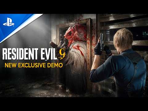 RESIDENT EVIL 9 REQUIEM Exclusive Leon and Grace Demo | Best New ZOMBIE SURVIVAL HORROR of 2026